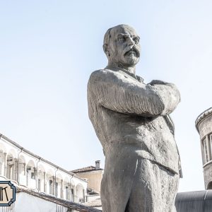 Паметник на Стефан Стамболов във Велико Търново, Самоводска чаршия. Фотограф: Сторник